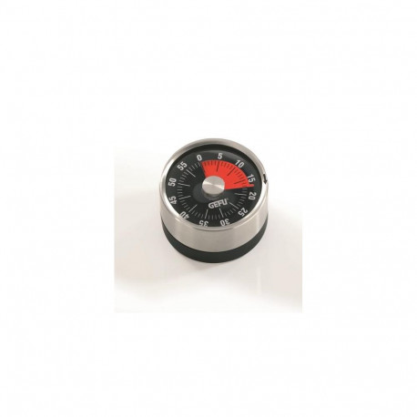GEFU OPTICO Mechanical kitchen timer Black, Stainless steel