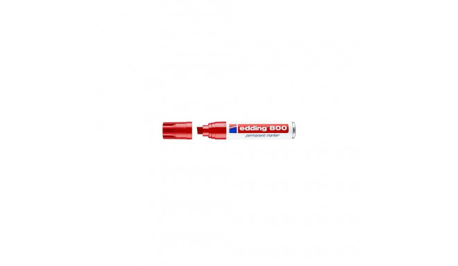 Edding 800 permanent marker Chisel tip Red 1 pc(s)