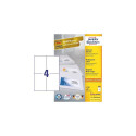 Avery 3483 self-adhesive label Rectangle Permanent White 400 pc(s)