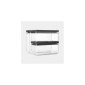 Brabantia Tasty+ Rectangular Canister 6.5 L Grey, Transparent 3 pc(s)