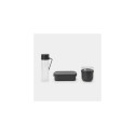 Brabantia Make &amp; Take Lunch box set 0.5 L Plastic Grey, Transparent 3 pc(s)