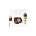 Brabantia Make &amp; Take Lunch box set 0.5 L Plastic Grey, Transparent 3 pc(s)