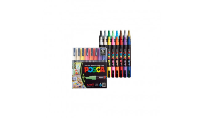 POSCA PC-3M Assorted colours 16 pc(s)
