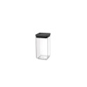 Brabantia Tasty+ Square Plastic Black, Transparent