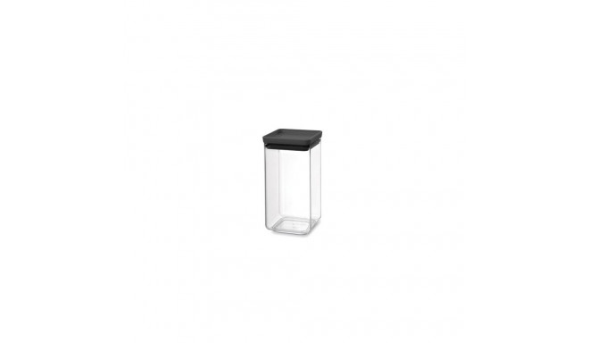 Brabantia Tasty+ Square Plastic Black, Transparent