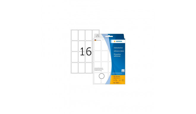 HERMA Multi-purpose labels 25x40 mm white Movables/removable paper matt 512 pcs