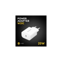 Intenso Power Adapter W20C, 20W, USB-C port, white