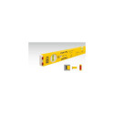 Stabila Wasserwaage Type 80 M Installation level 0.6 m Beige, Yellow