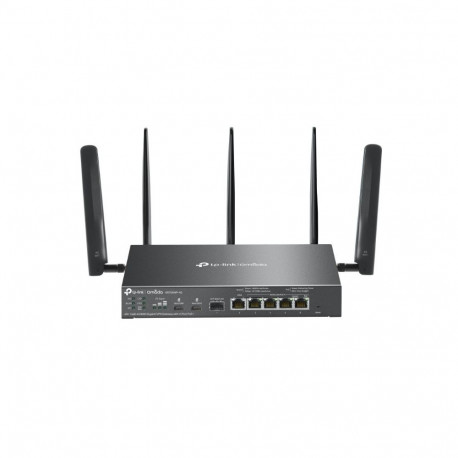 Omada 4G+ Cat6 AX3000 Gigabit VPN Gate with 4-Port PoE+PORT: 1× Gigabit SFP WAN/LAN Port, 1× Gigabit