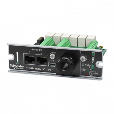 APC Dry Contact I/O SmartSlot kaart AP9614