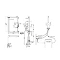 Kitchen faucet ZEGOR SAF18-A092