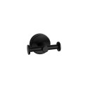 Double towel hook Kapitan UNO 12 22 55, black matte