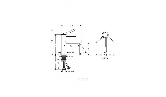 Hansgrohe Finoris 76010670 segisti