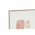 Maal DKD Home Decor Abstraktne (2 Ühikut) (50 x 3 x 70 cm)