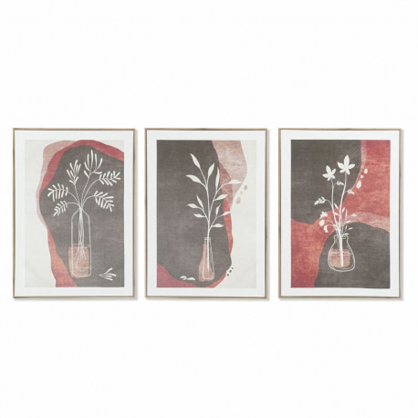 Maal DKD Home Decor Kwiaty (50 x 3 x 70 cm)