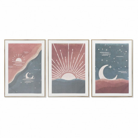 Maal DKD Home Decor Kuu Kaasaegne (50 x 3 x 70 cm)