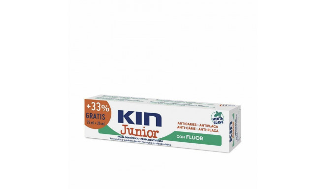 Toothpaste Kin Kin Junior Mint Anti-caries 25 ml (100 ml)
