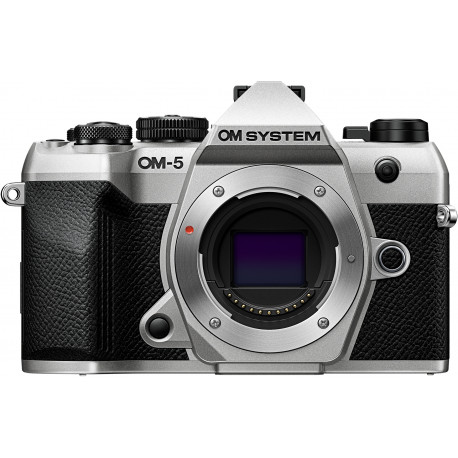 OM SYSTEM OM-5 Mark II kere, hõbedane