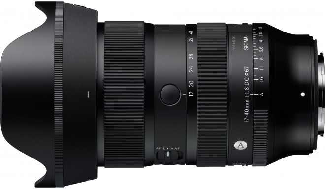 Sigma 17-40mm f/1.8 DC Art lens for Fujifilm X