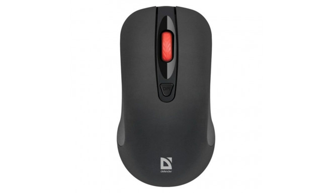Optisk trådløs mus Defender NEXUS MS-195 RF Must 1600 dpi