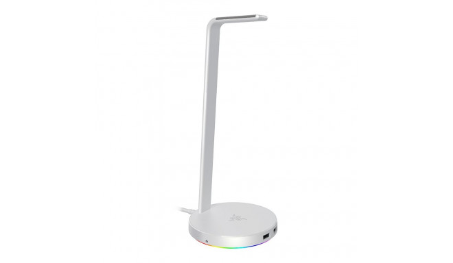 Razer Base Station V2 Chroma Mercury, 2 x USB 3.1 ports, 1 x 3.5mm combo port with built-in DAC, Raz