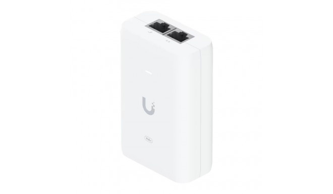 Ubiquiti U-POE+ adapter 30W, powers UniFi PoE+ devices, reduce dependency on PoE switch power, Conta