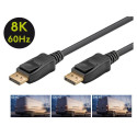 Videokaabel Wentronic DisplayPort - DisplayPort v1.4, 5m