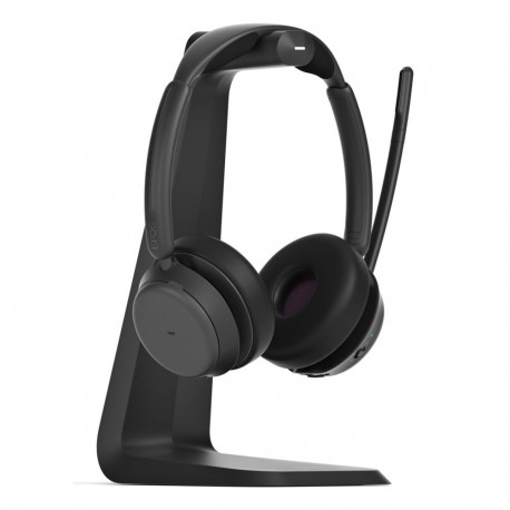 EPOS IMPACT 1061 ANC kahepoolne ANC Bluetooth kõrvaklapid alusega juhtmevaba kontor/kõnekeskus 20–20