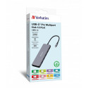 Verbatim CMH-13 USB Type-C 10000 Mbit/s hõbedane