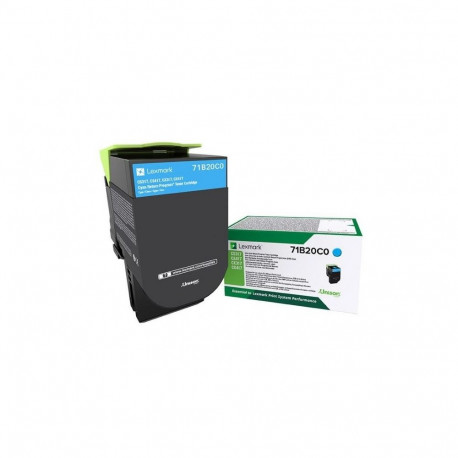 Lexmark 71B20C0 toner cartridge 1 pc(s) Original Cyan