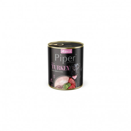 DOLINA NOTECI Piper with turkey and broccoli  - wet dog food - 800g