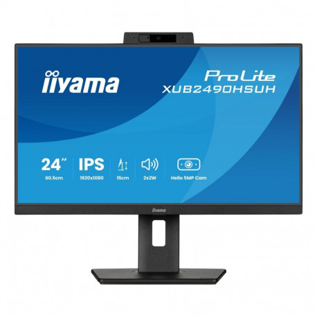 iiyama arvutimonitor XUB2490HSUH-B2 60,5cm (23,8") 1920 x 1080 pikslit Full HD LED, must