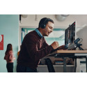 POLY Voyager Focus 2 USB-C-C peakomplekt + USB-C/A adapter + laadimisalus