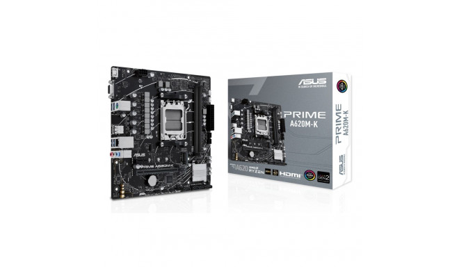 ASUS PRIME A620M-K AMD A620 Socket AM5 micro ATX