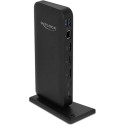 DeLOCK USB Type-C docking station (black, DisplayPort, HDMI, USB-C, USB-A)