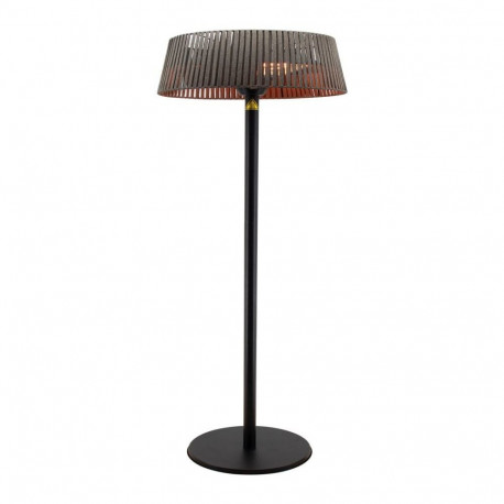 TunaBone Electric Standing Patio Heater, Double clear halogen heating lamps | TB1821SH-01 | Patio he