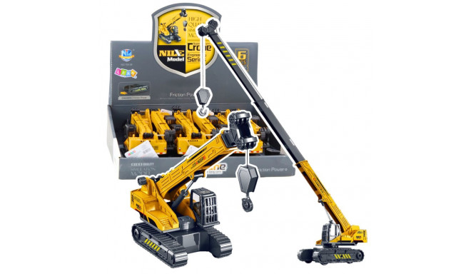 Dźwig Gąsienicowy Wysuwany Obracana Kabina 360° Żółty