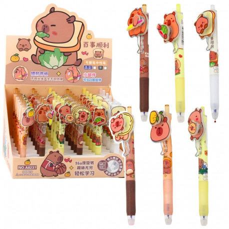 želepastapliiats kapibara pöörleva elemendiga sinine tint 14,5cm mix