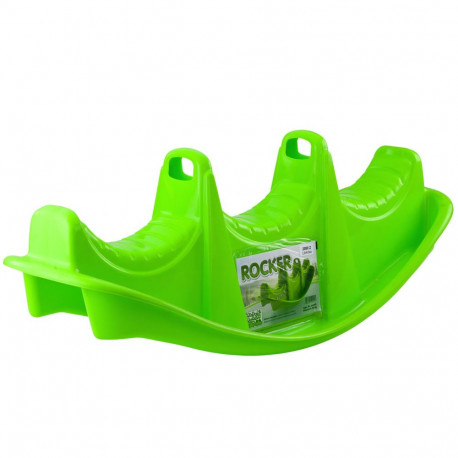 Kolmekohaline krokodill-kiik 2080 kleepsudega, roheline