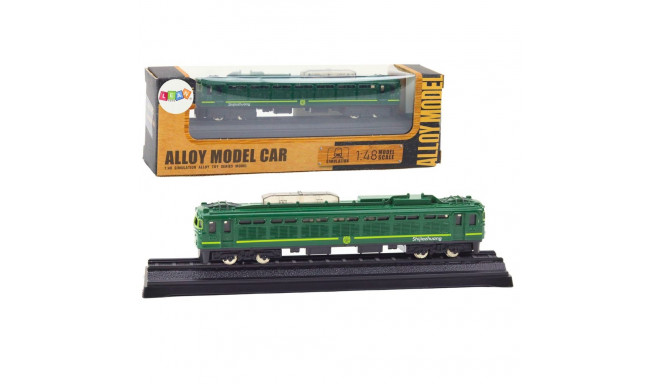 Model kolektsionääride rong vagun 1:48 metallist roheline