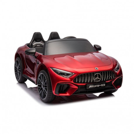 Auto akuga Mercedes AMG SL63 punane lakitud