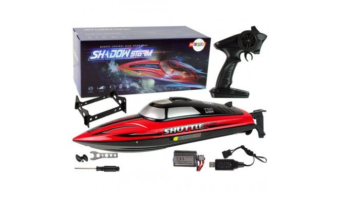 R/C mootorpaat 2,4G punane 20-25 km/h