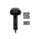 Barcode Scanner - Qoltec 50863 Wired USB Black