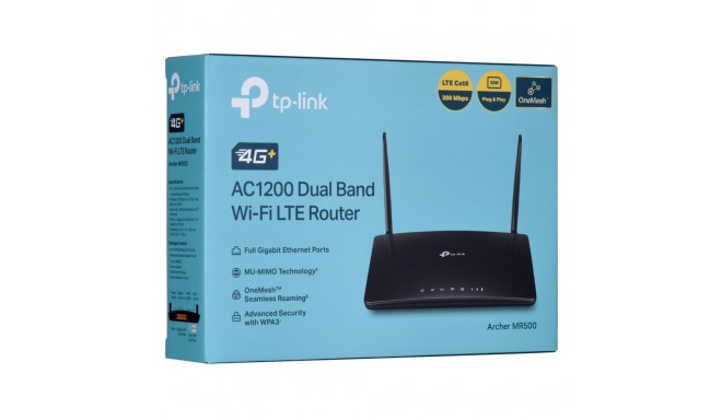 Wireless Router - Tp-link Archer Mr500, Black