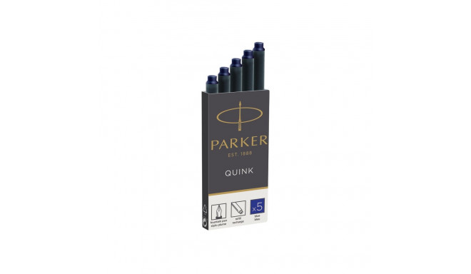 Tindiballoon PARKER Qu, 5tk./pk, sinine sulepeale
