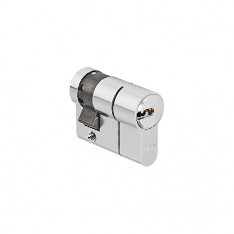 LOCK CYLINDER D6 30X10MM NICKEL 5 KEYS