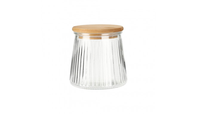 JAR STORAGE GLASS 0.68L