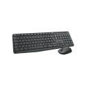 Klaviatuurikomplekt Logitech MK-235 Wireless hiirega, ENG, must
