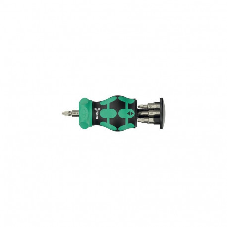 Wera Kraftform Kompakt Stubby magazine RA 4 Multi-bit screwdriver