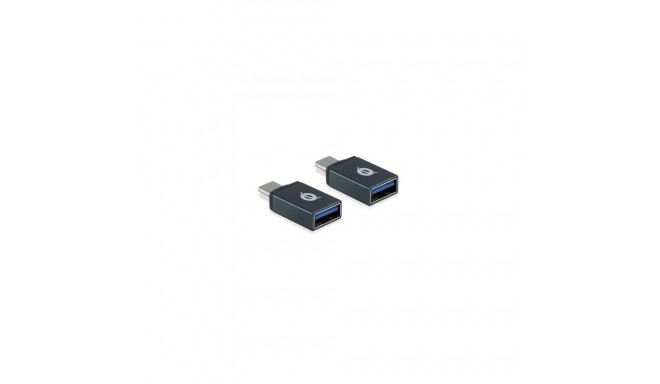 Conceptronic DONN USB-C to USB-A OTG Adapter 2-Pack